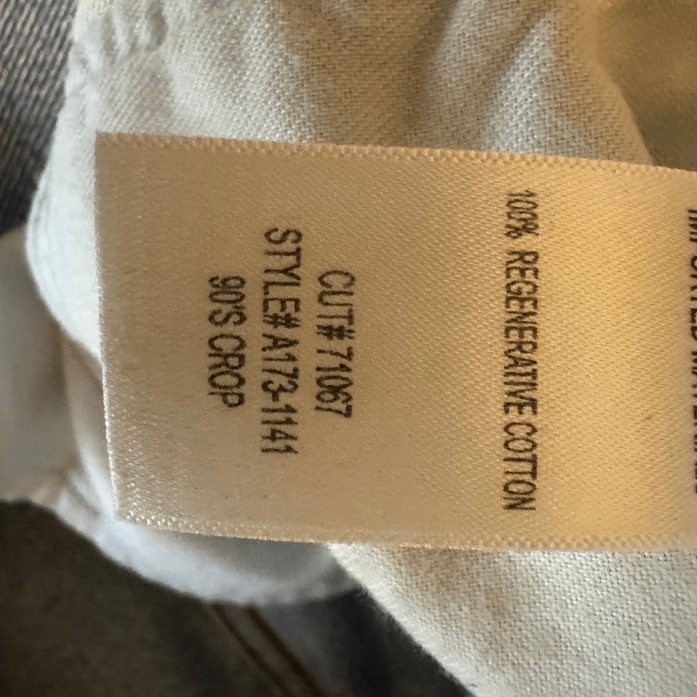 AGOLDE
90'S CROP MID RISE STRAIGHT IN REPLICA - Picture 10 of 10